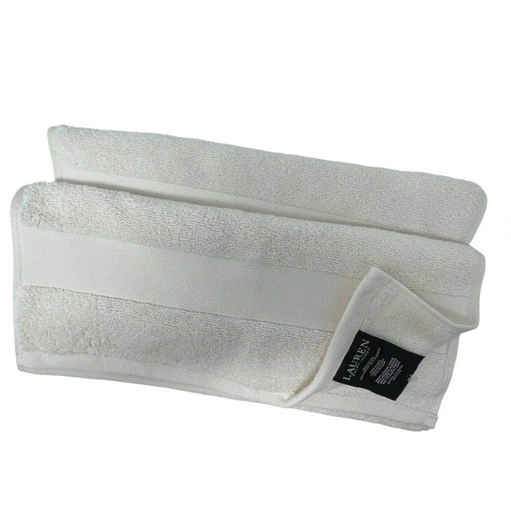 LAUREN RALPH LAUREN WESCOTT Linen Cream Set of 2 16 x 30
